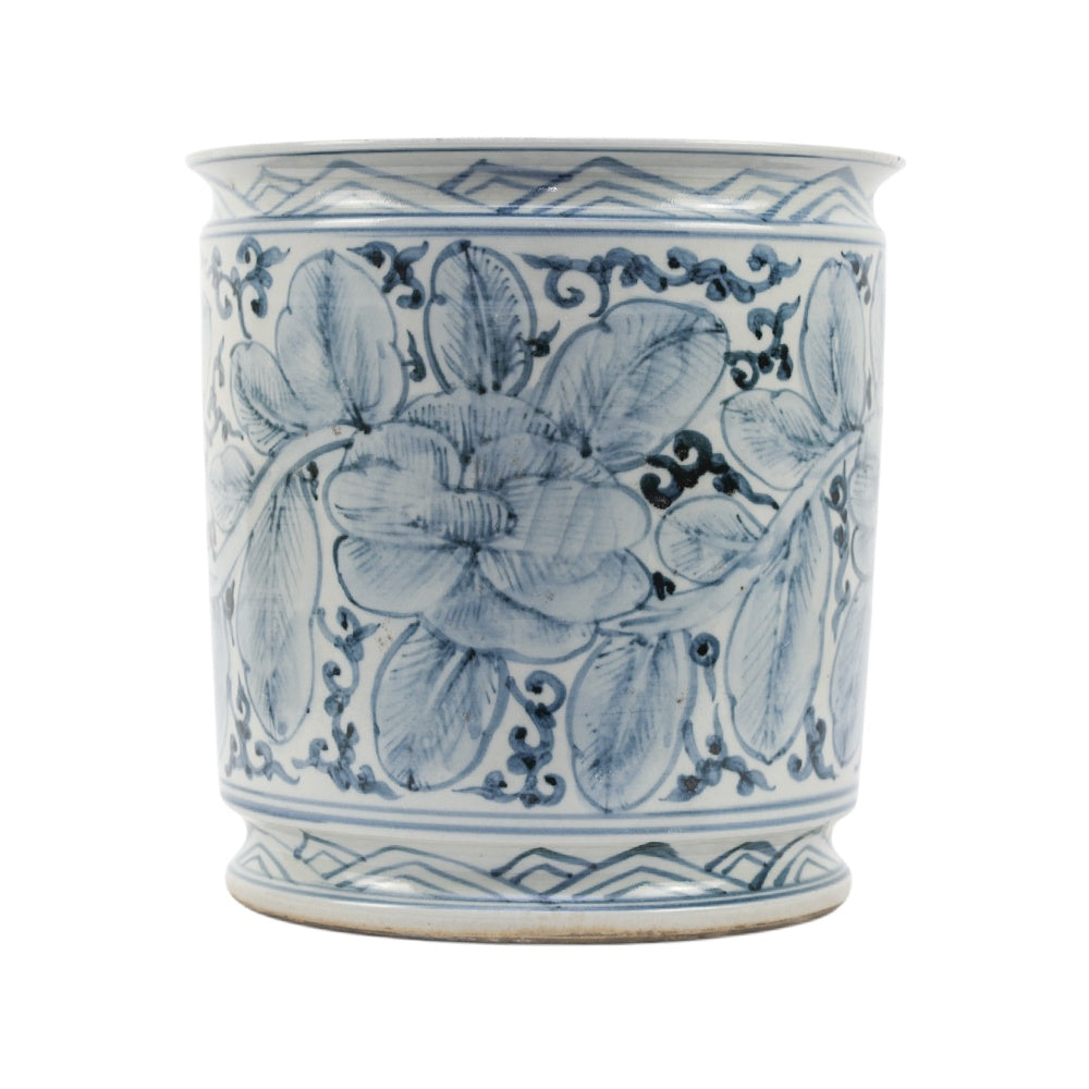 Blue & White Treasure Ceramic Pot