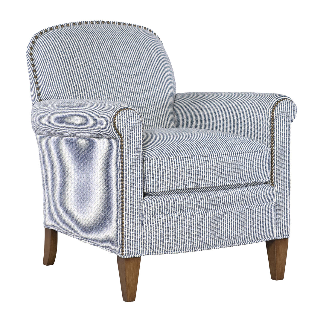 Frankie Chair in Blue Stripe