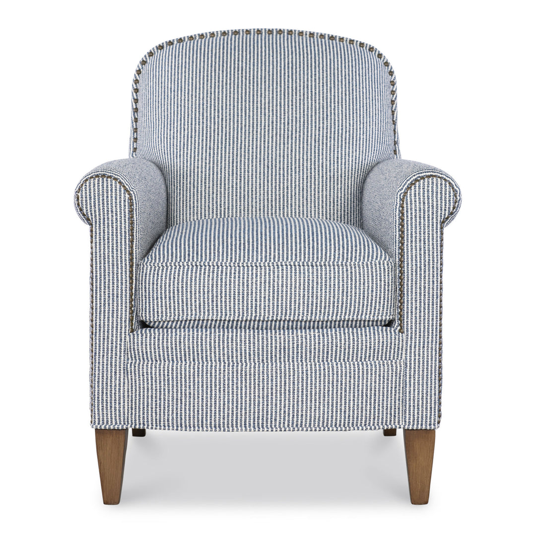 Frankie Chair in Blue Stripe