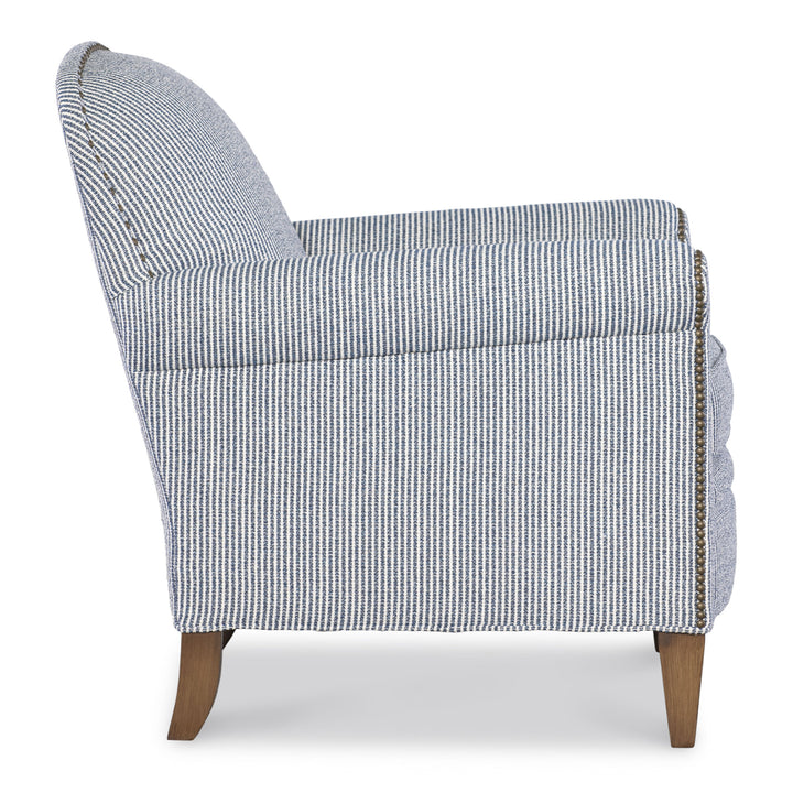 Frankie Chair in Blue Stripe