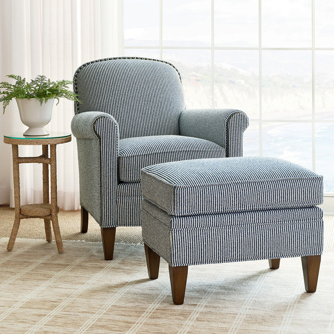 Frankie Chair in Blue Stripe