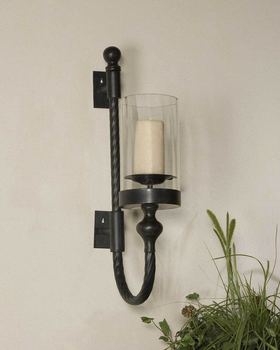 Garvin Twist Candle Sconce