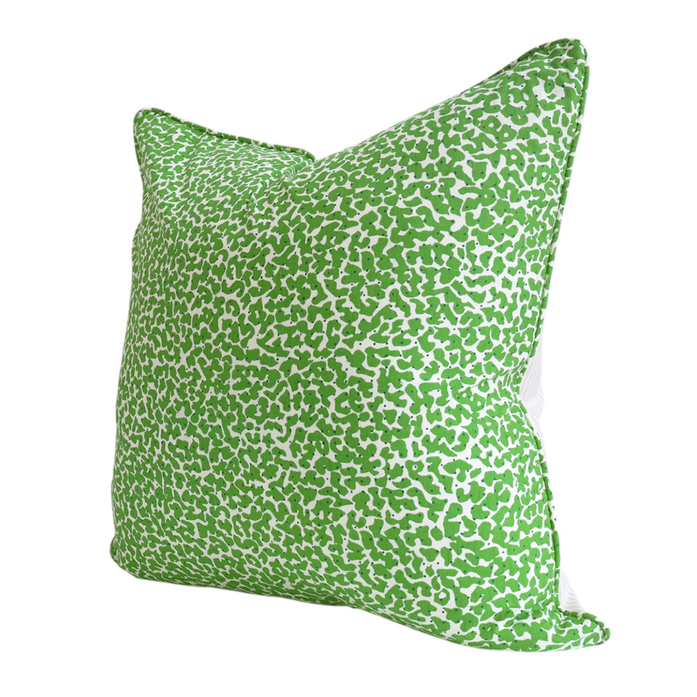 Green Coral Cushion