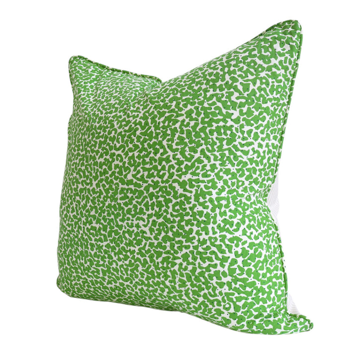 Green Coral Cushion