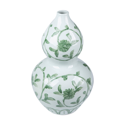 Green Vine Gourd Vase