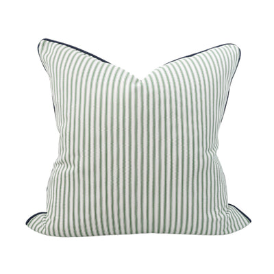 Green & Bluebird Cushion