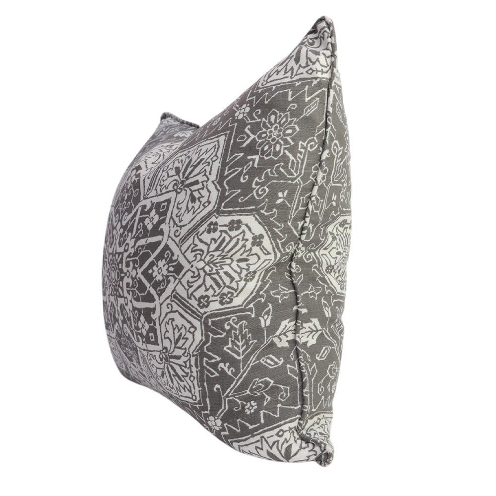 Grey Motif Cushion