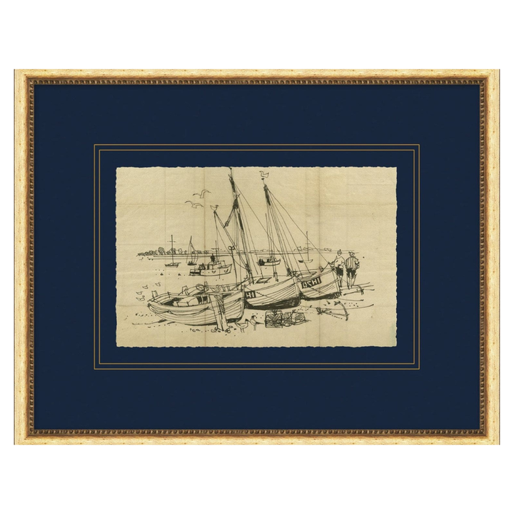 Harbour Boat Sketch 2