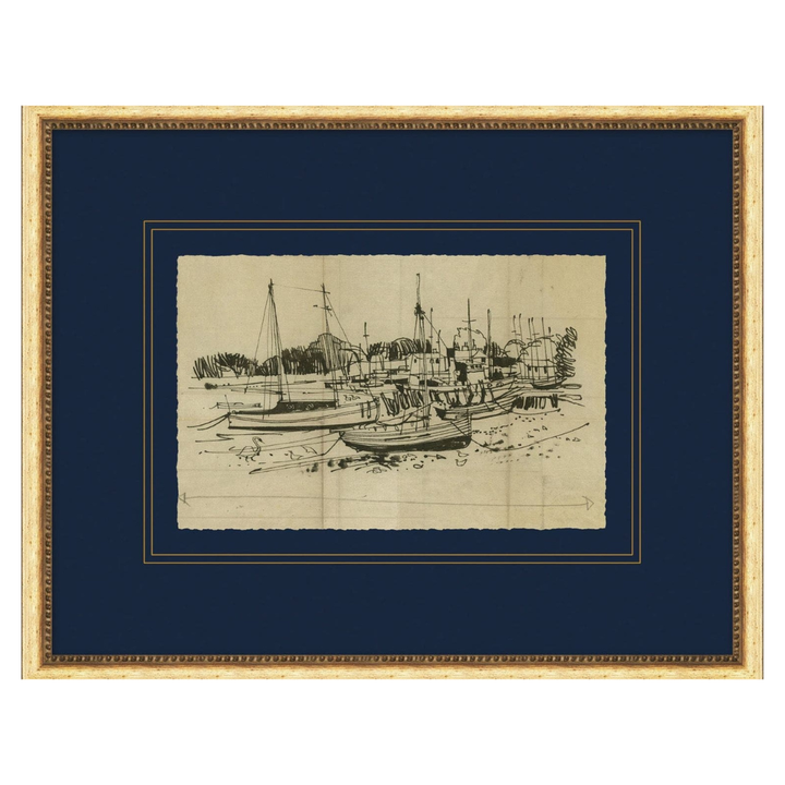 Harbour Boat Sketch 3