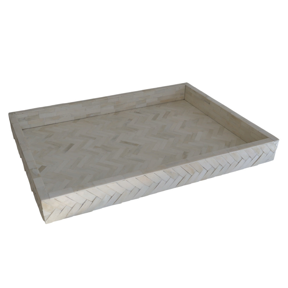 Herringbone Bone Tray