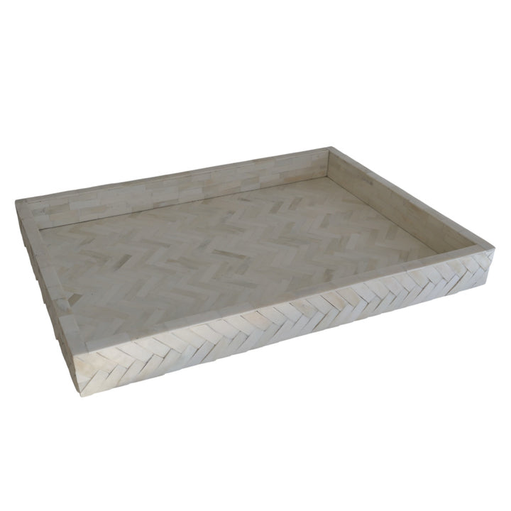 Herringbone Bone Tray