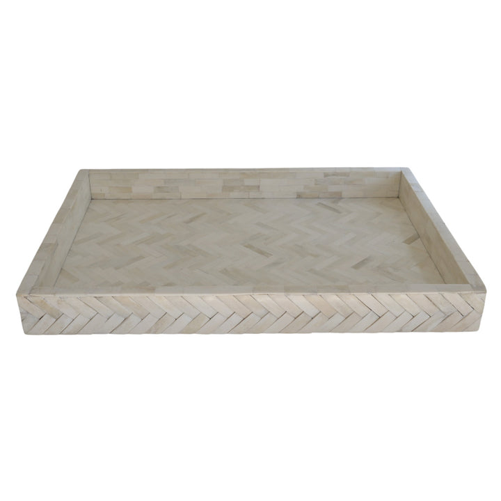 Herringbone Bone Tray