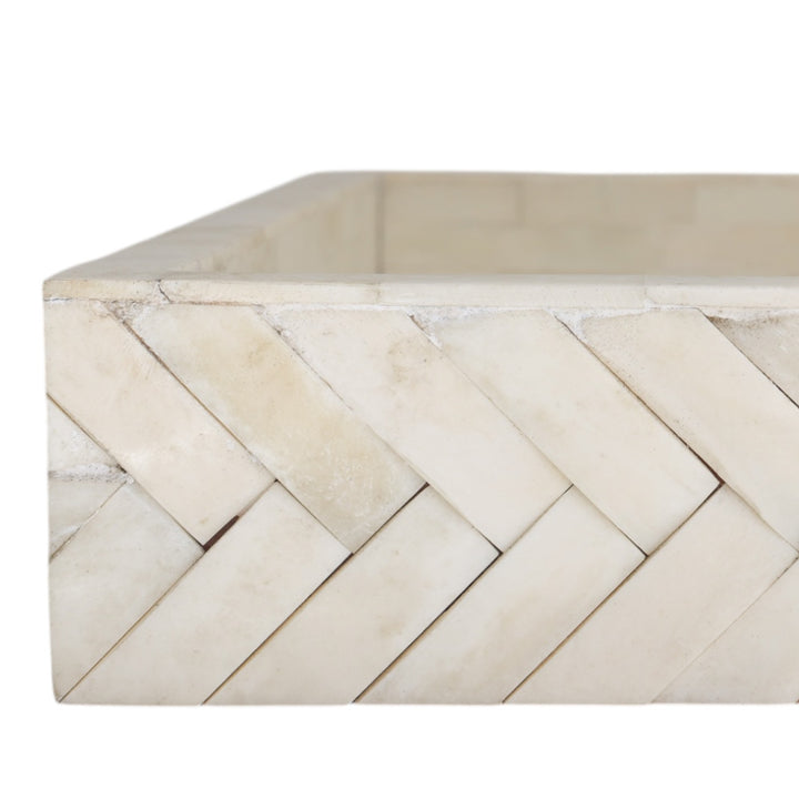 Herringbone Bone Tray