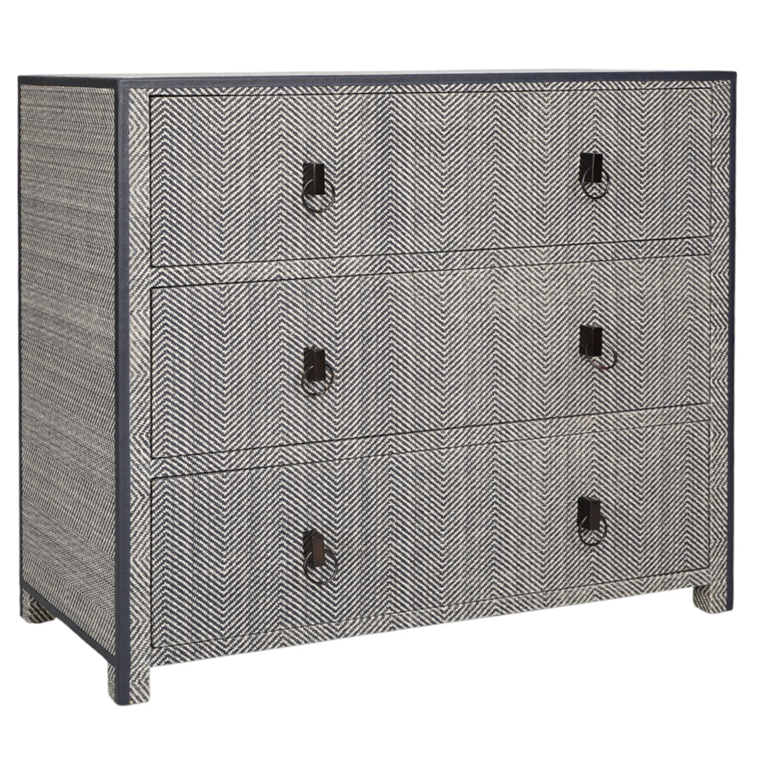 Herringbone Jute Chest of Drawers