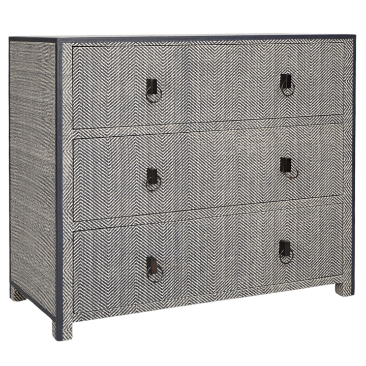 Herringbone Jute Chest of Drawers
