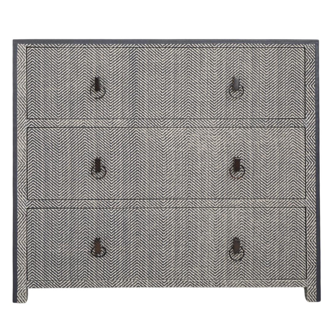 Herringbone Jute Chest of Drawers