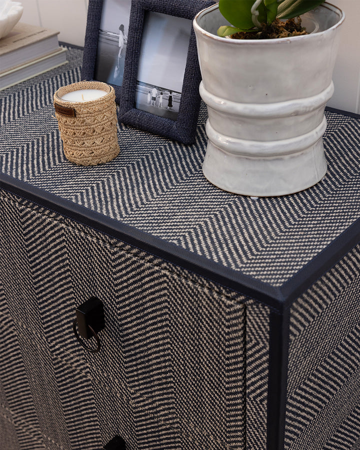 Herringbone Jute Chest of Drawers