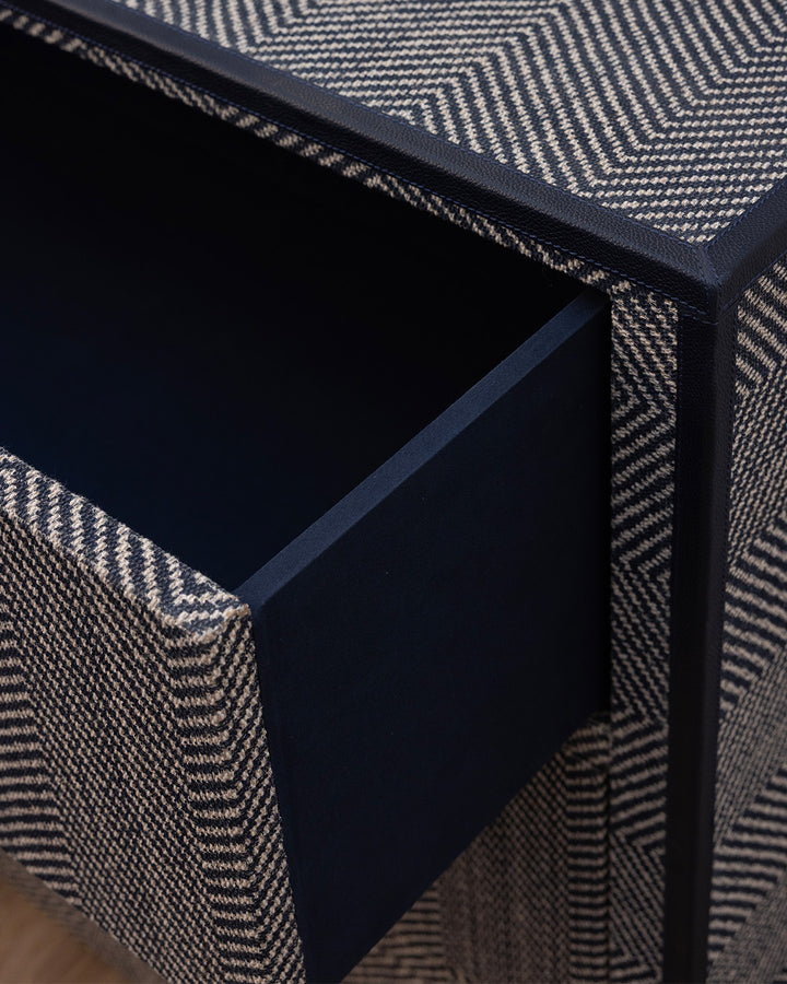 Herringbone Jute Chest of Drawers