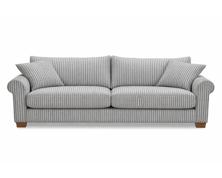 Idaho Sofa Blue Stripe