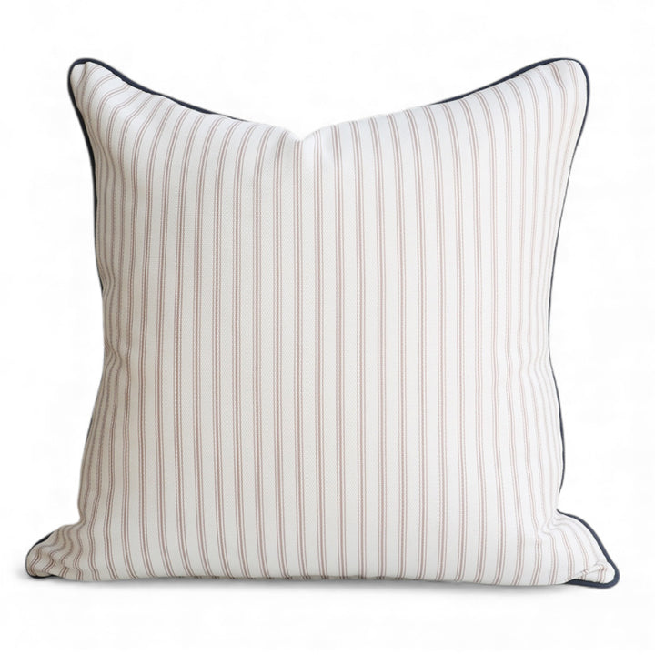 Indigo Paradise Bird & Floral Cushion