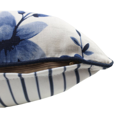 Indigo Floral Cushion