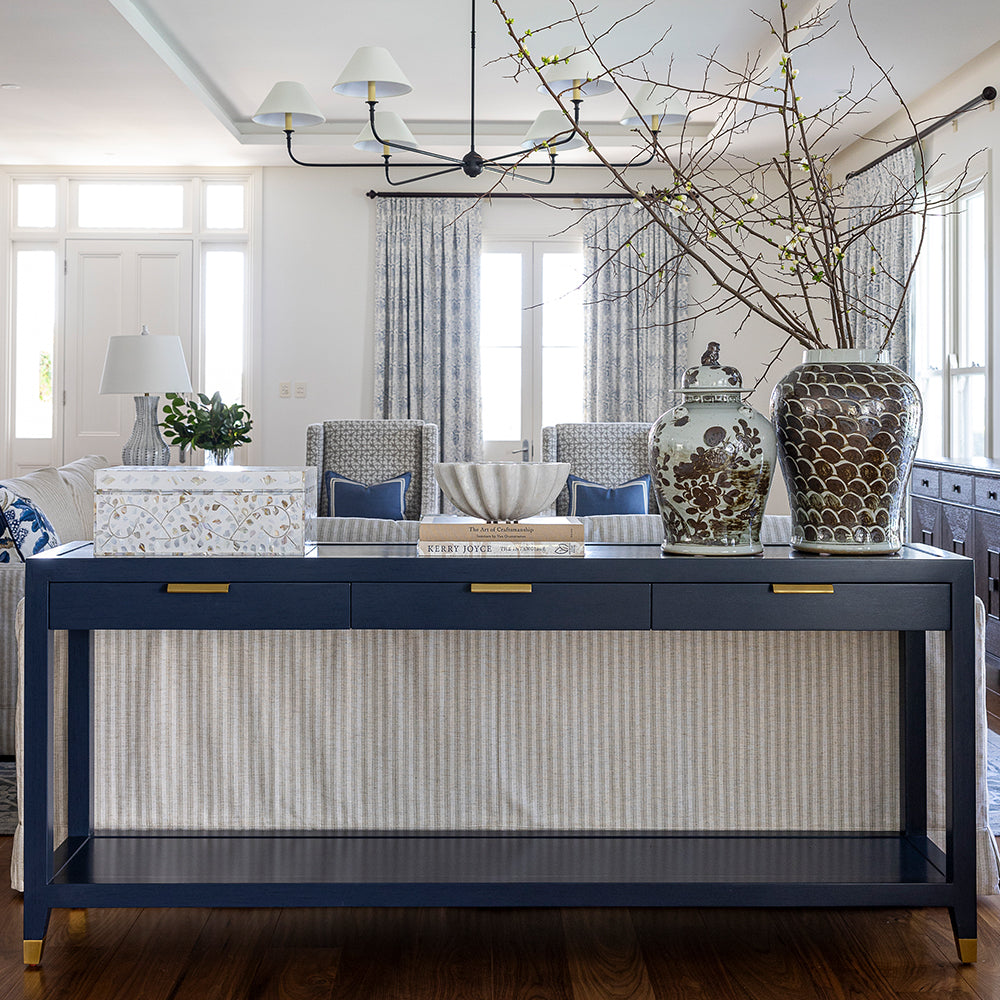 Kellie Navy Console