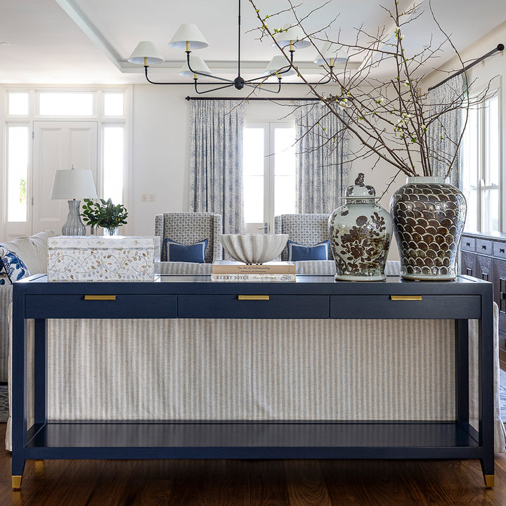 Kellie Navy Console
