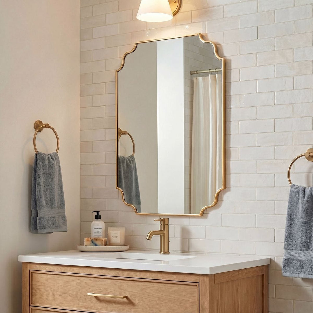 Lennyn Gold Mirror