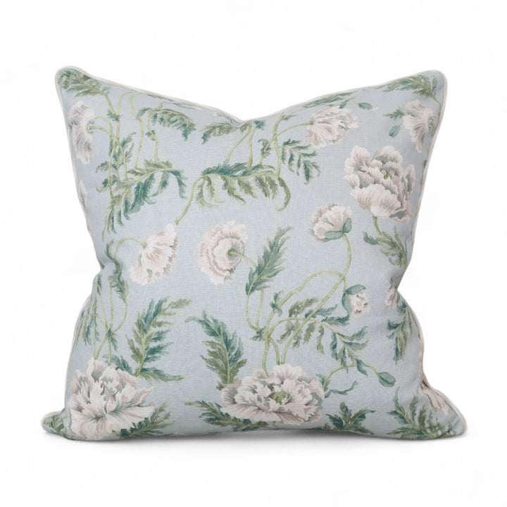 Leonora Blue Floral Cushion