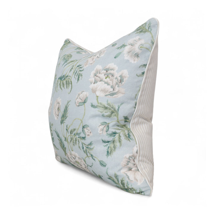 Leonora Blue Floral Cushion