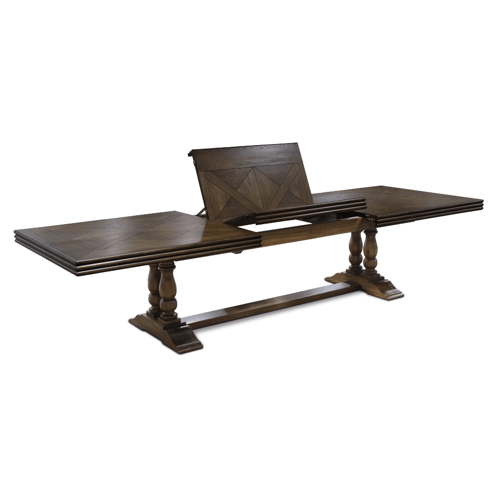 Lexington Parquetry Extendable Dining Table