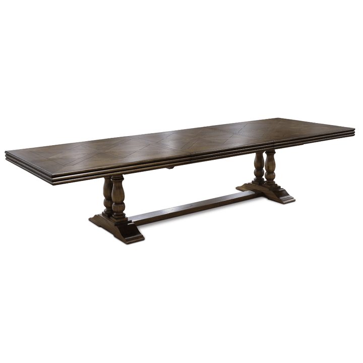 Lexington Parquetry Extendable Dining Table