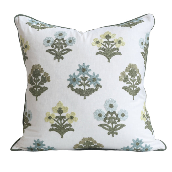 Livie Floral Motif Cushion
