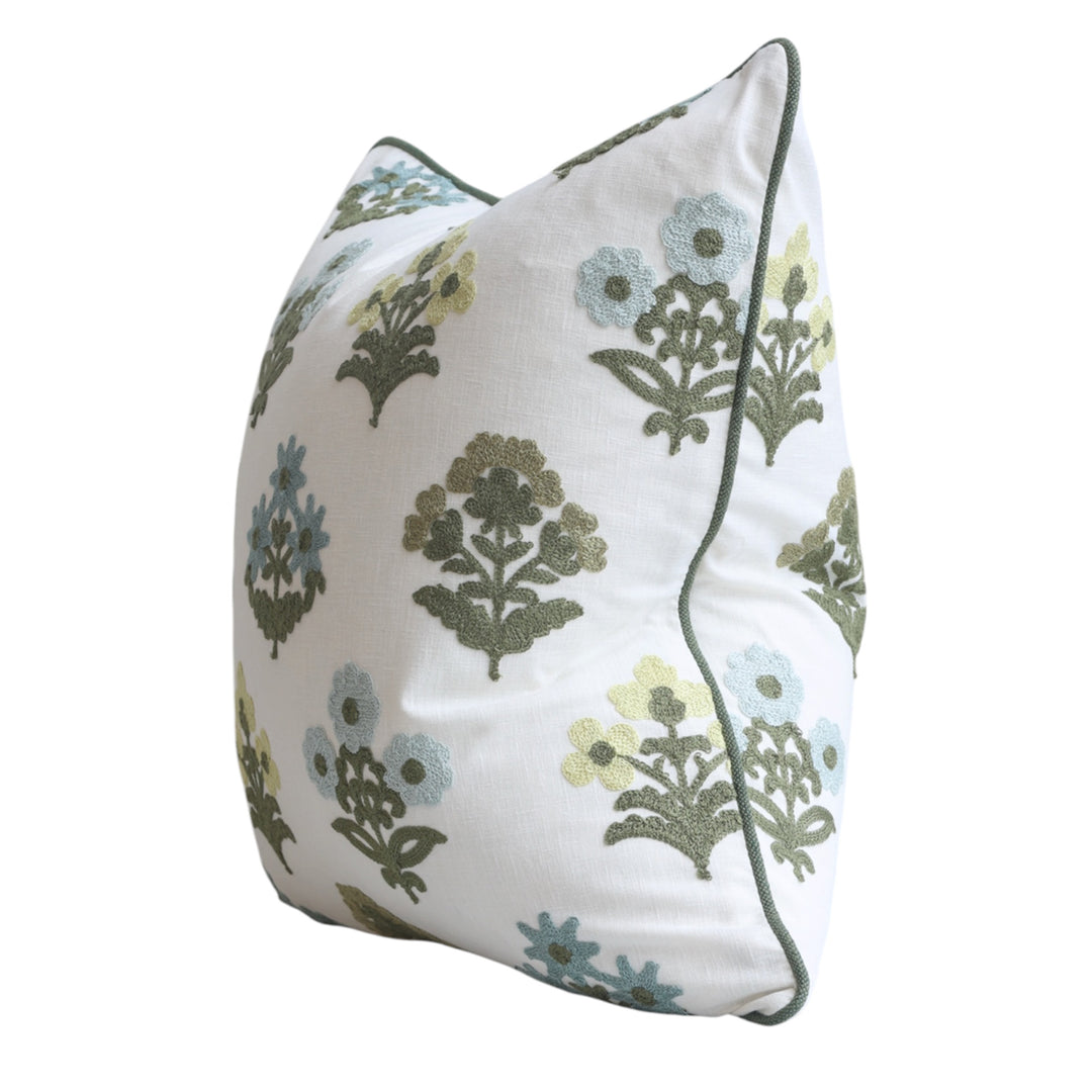 Livie Floral Motif Cushion