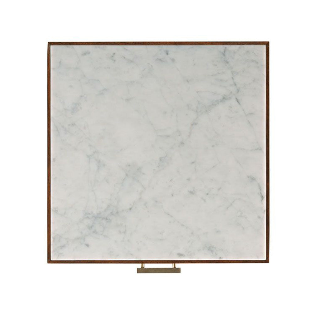 Marble Top Bedside Table