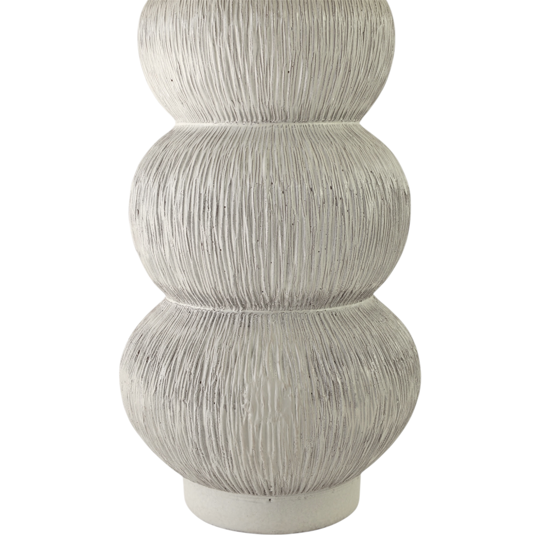 Meadow White Textured Lamp