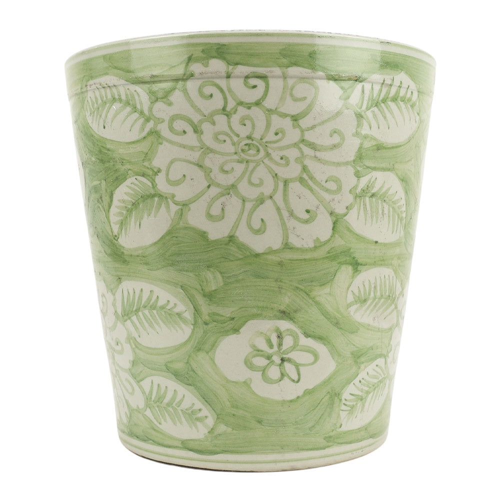 Mint Green Porcelain Planter