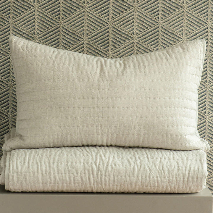 Misaka Oatmeal Bedding Set K