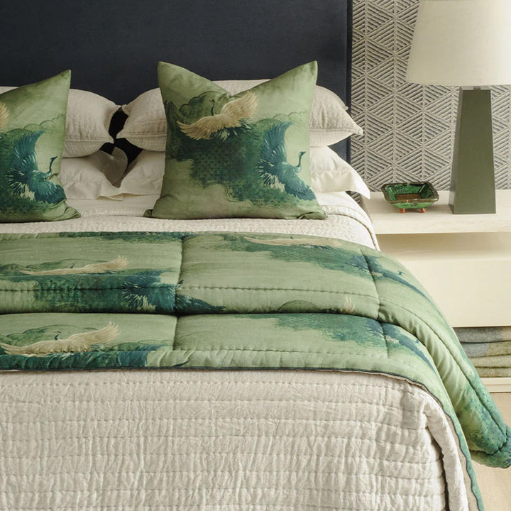 Misaka Oatmeal Bedding Set Q