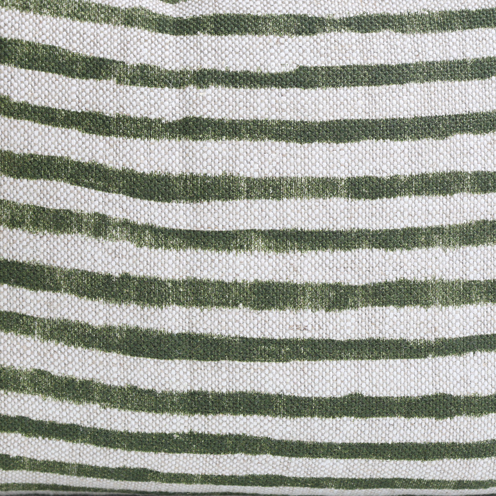 Moss Green Stripe Lumbar