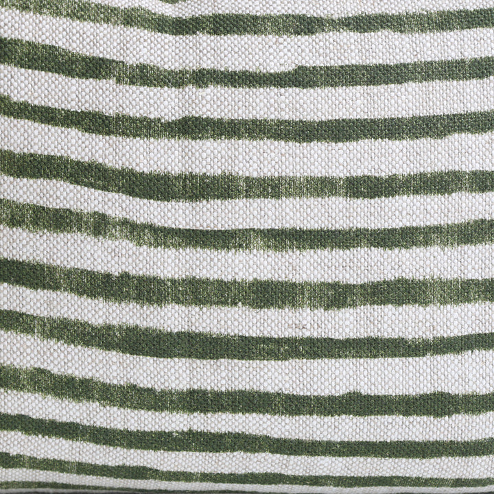 Moss Green Stripe Lumbar