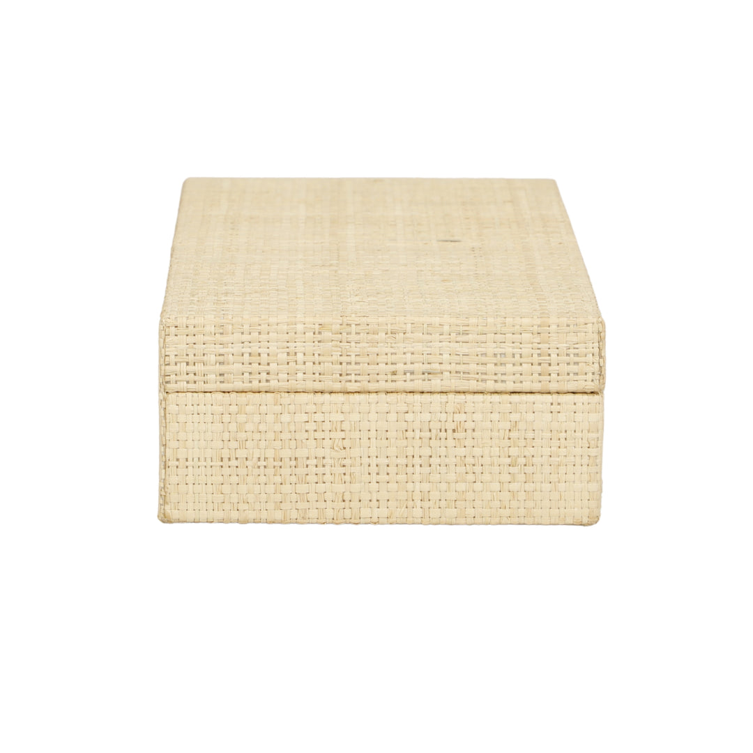 Natural Raffia Box