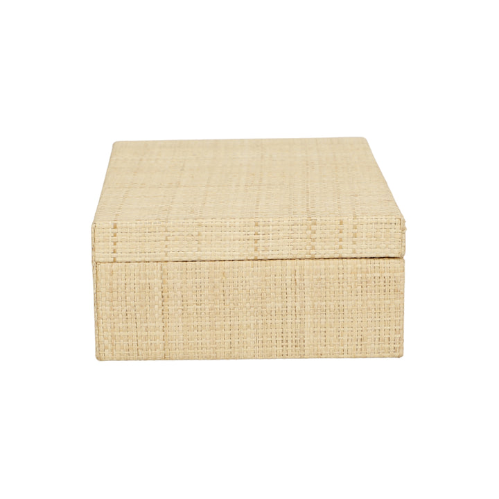 Natural Raffia Box