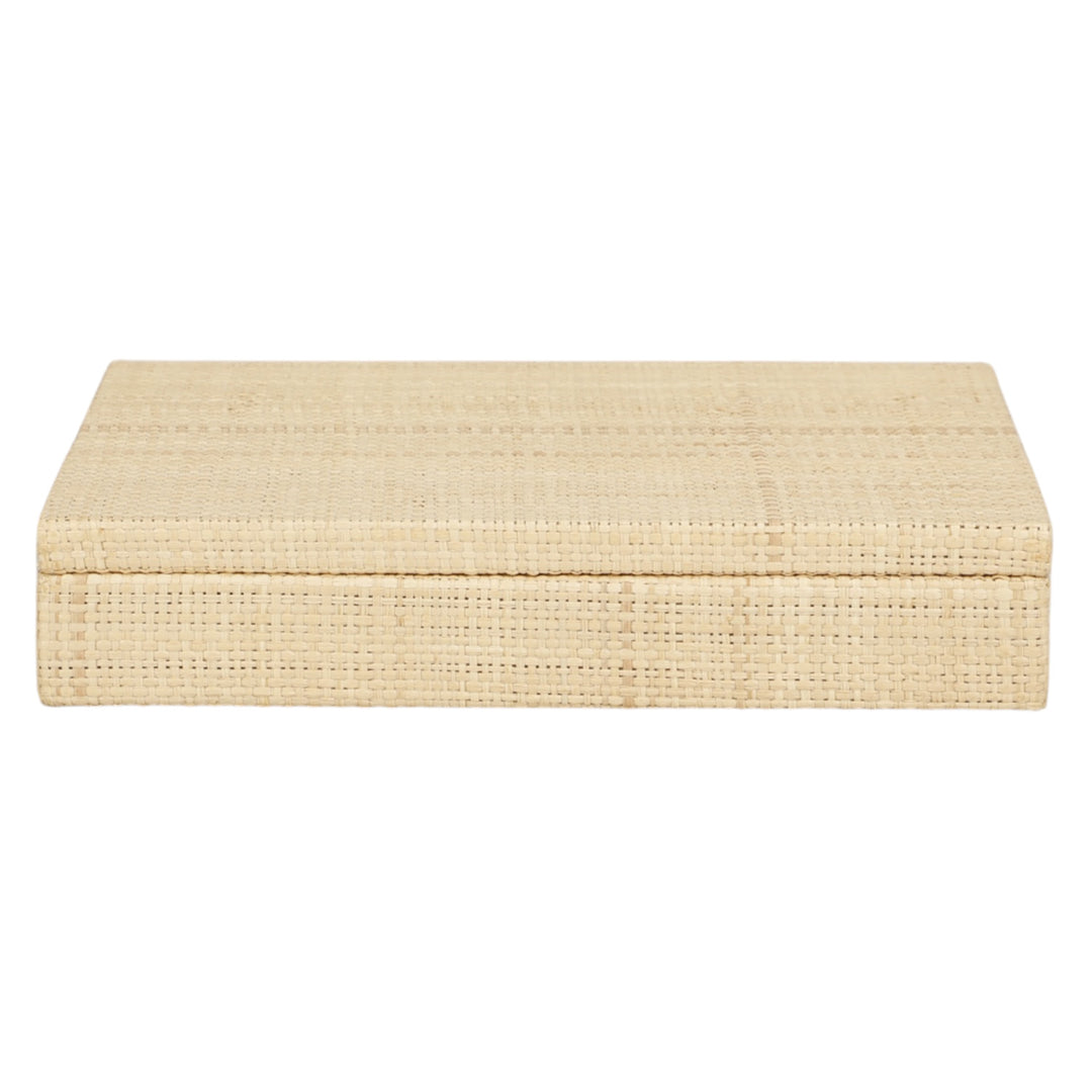 Natural Raffia Card Box