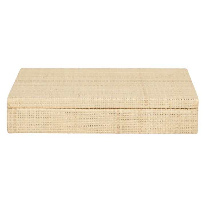 Natural Raffia Card Box