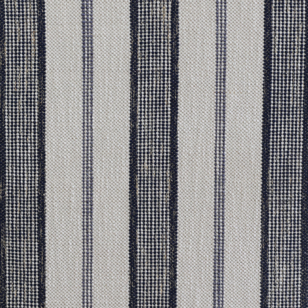 Close up image of Navy Occasional Chair fabric