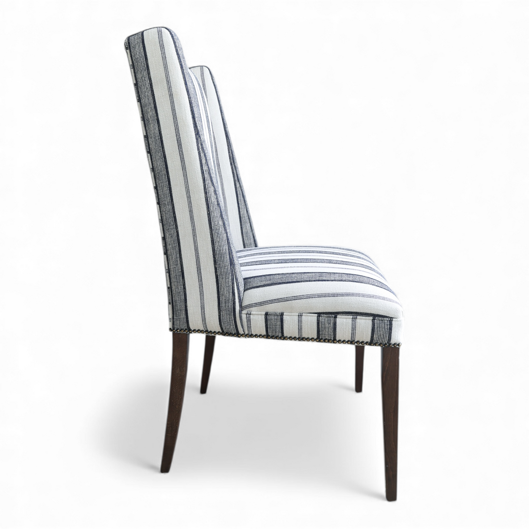 Side profile of chair