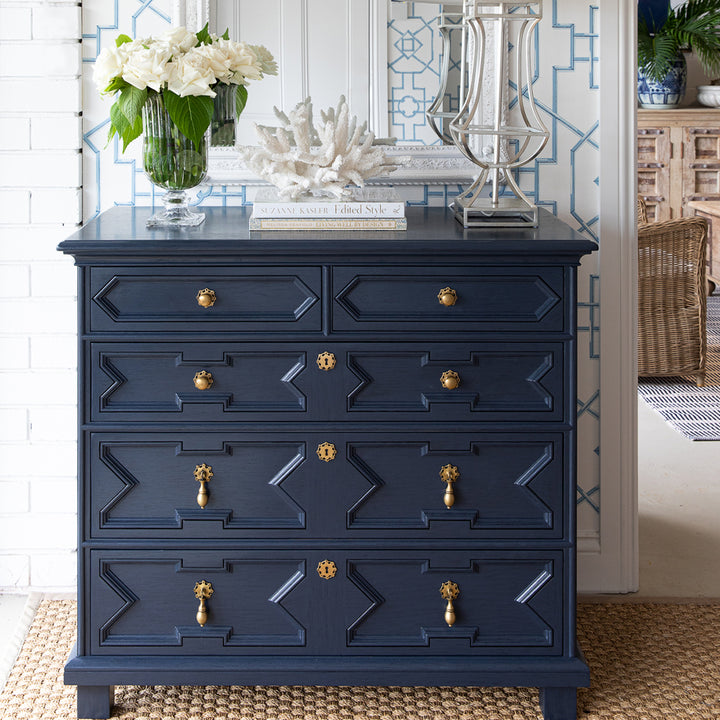 Navy Bordeaux Chest