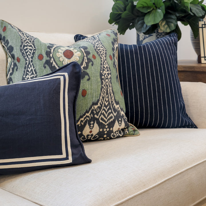 Tribal Green Cushion