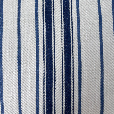 Ralph Lauren Navy Ink Stripe Cushion
